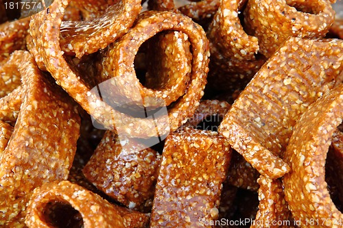 Image of caramel background