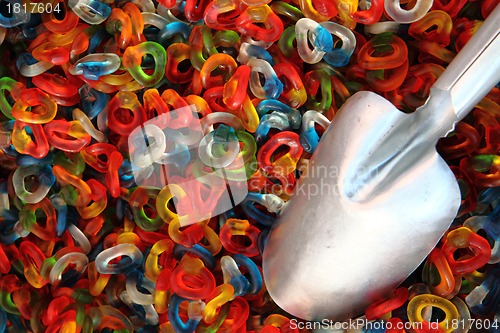 Image of multicolor jelly candies 