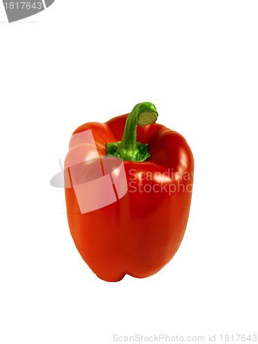 Image of paprika isolated on white