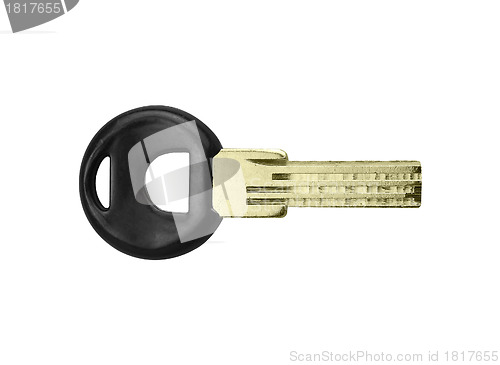 Image of Car key isolated on white