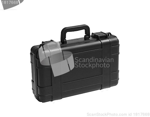 Image of Plastic tool box isolated on white background