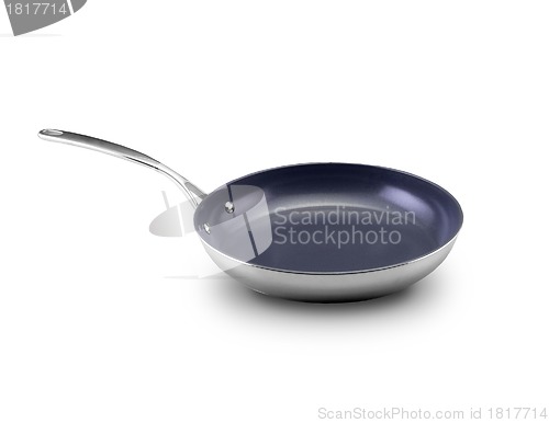 Image of a frying pan on a white background