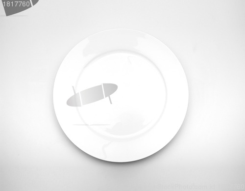 Image of Plate. On a white background.