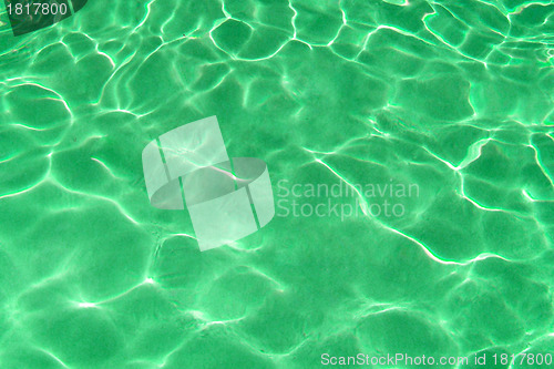Image of Background of rippled pattern of clean water