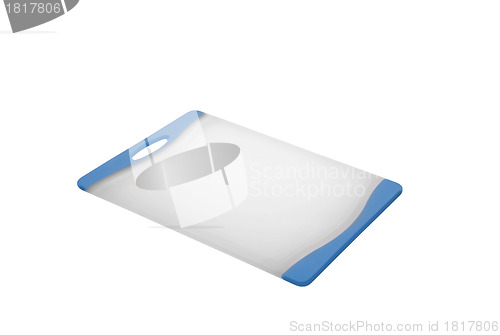 Image of Plastic cutting board isolated