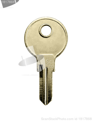 Image of Key isolated on white background