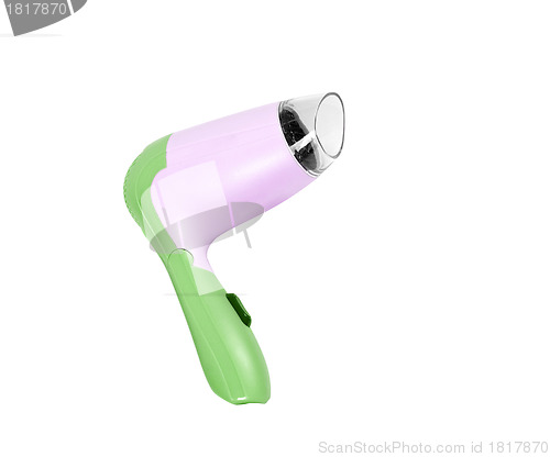 Image of hair dryer on white