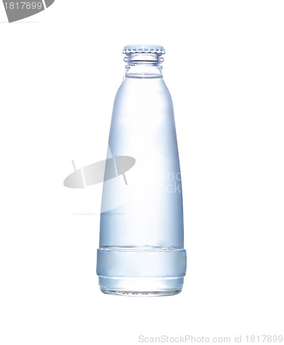 Image of Water bottle isolated on white