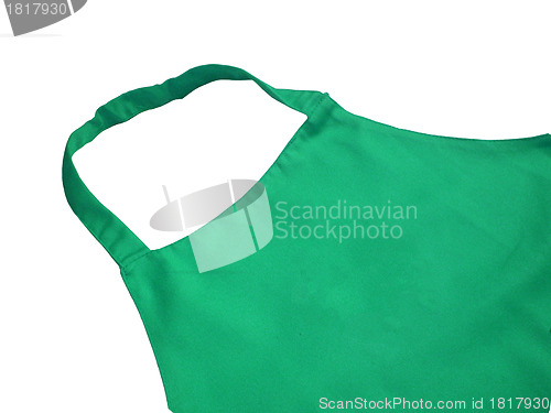 Image of Green kitchen apron