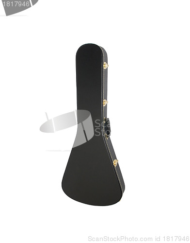 Image of Guitar case isolated on white