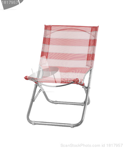 Image of Camp chair isolated on white background