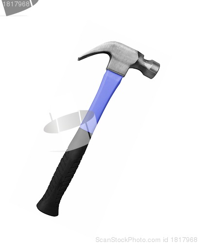 Image of hammer isolated on white background