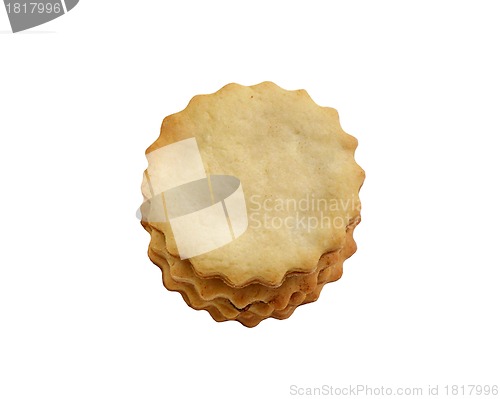 Image of Cookies on white background