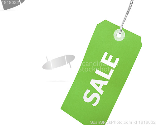 Image of Sale badge isolated on white
