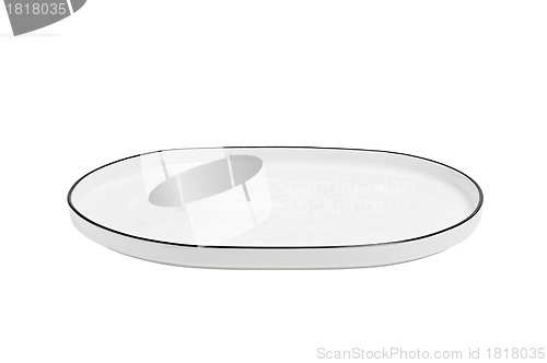Image of Big dish isolated