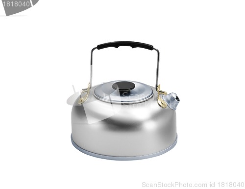 Image of kettle isolated on white background