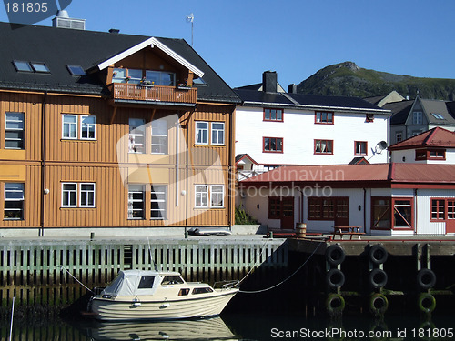 Image of Quaint fishing village in Norway