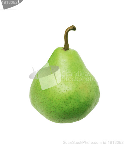 Image of Ripe pear isolated on white background