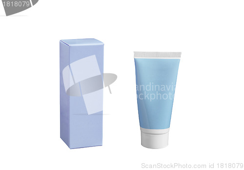 Image of Beauty cream isolated on white background