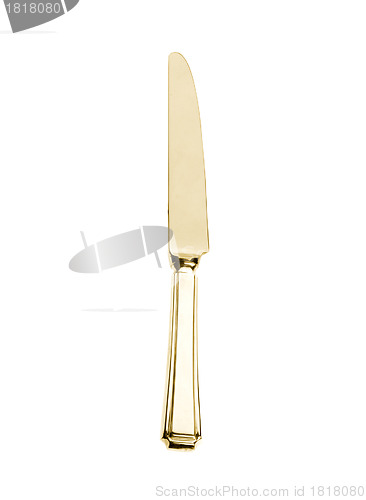 Image of Table knife isolated on white