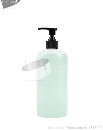 Image of Liquid soap isolated on white