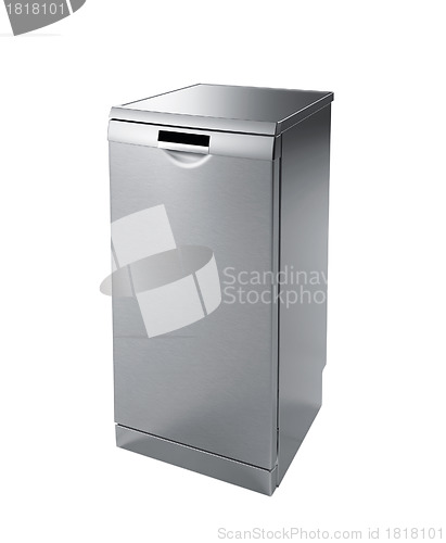 Image of Mini fridge isolated on white