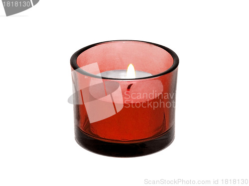 Image of Candle isolated on white