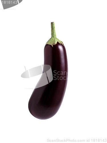 Image of Aubergine isolated on white