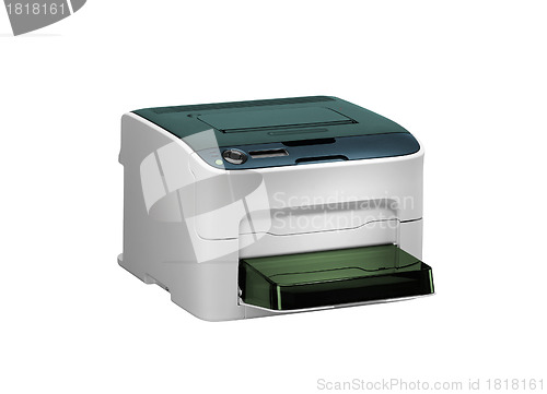 Image of All in one printer scaner isolated on white