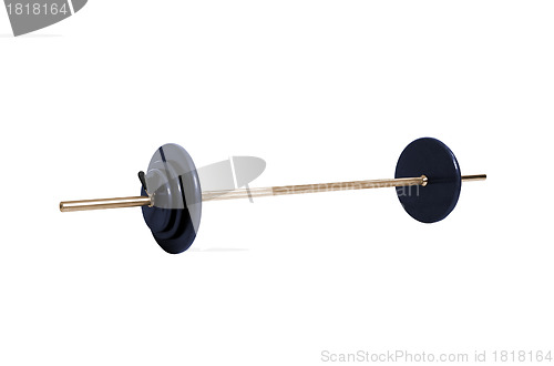 Image of Gym weight isolated on white