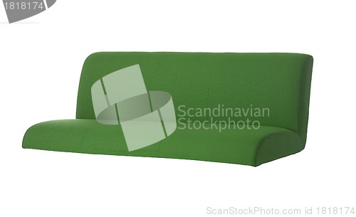 Image of green couch