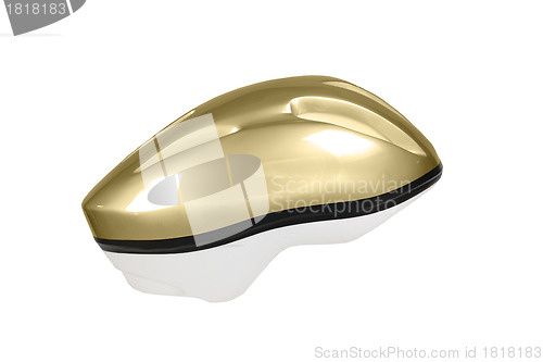 Image of Bike helmet isolated on white background