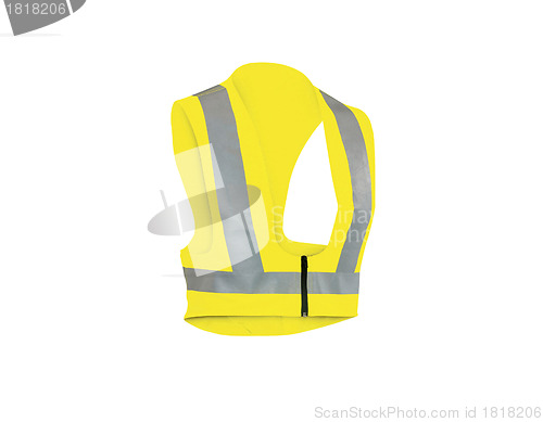 Image of Safety vest isolated