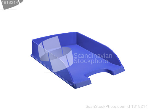 Image of Office papper tray. On a white background.