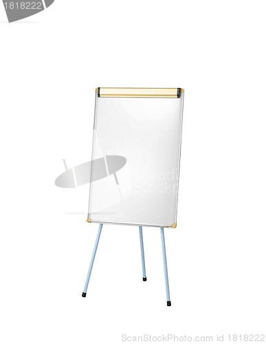 Image of Whiteboard isoloated on white