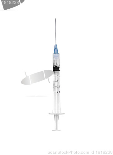 Image of Syringe isolated on white