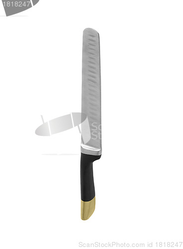 Image of Carving knife isolated on white background