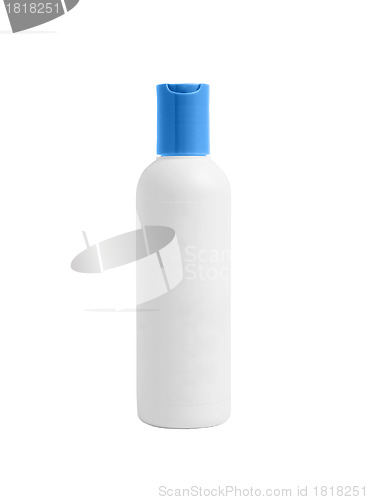 Image of White plastic bottle