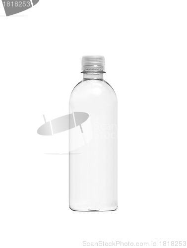 Image of Water bottle isolated on white background