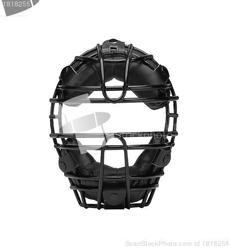 Image of Baseball mask isolated on white