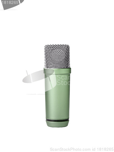 Image of Studio microphone isolated on white