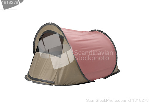 Image of Tent isolated on white background