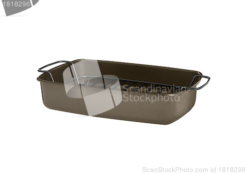 Image of Baking tray isolated on white background