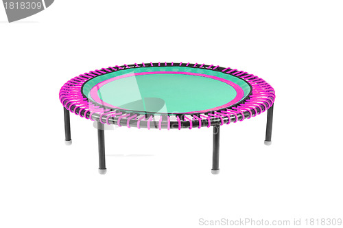 Image of trampoline isolated