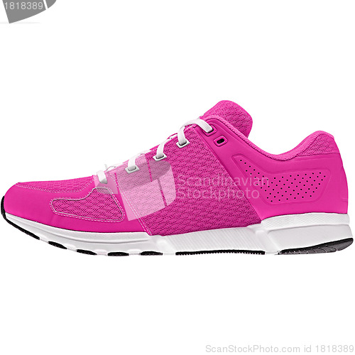 Image of pink womens sport shoes