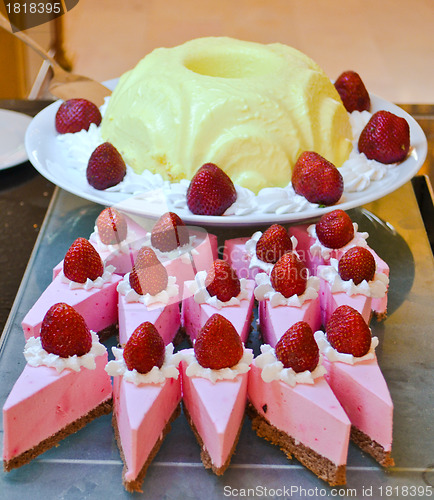 Image of strawberry cakes