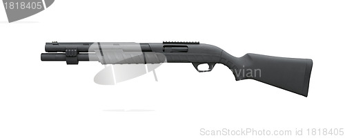 Image of Shotgun on a white background