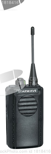 Image of portable radio sets on a white background