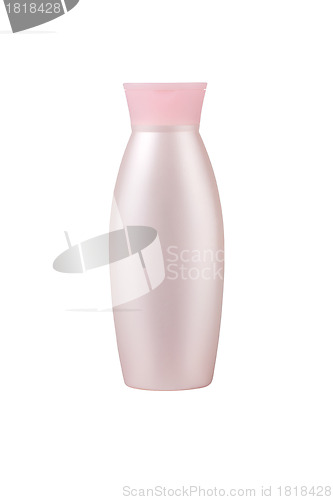 Image of Shampoo bottle. Isolated
