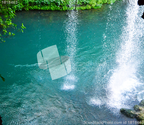 Image of waterfalls in Antalya
